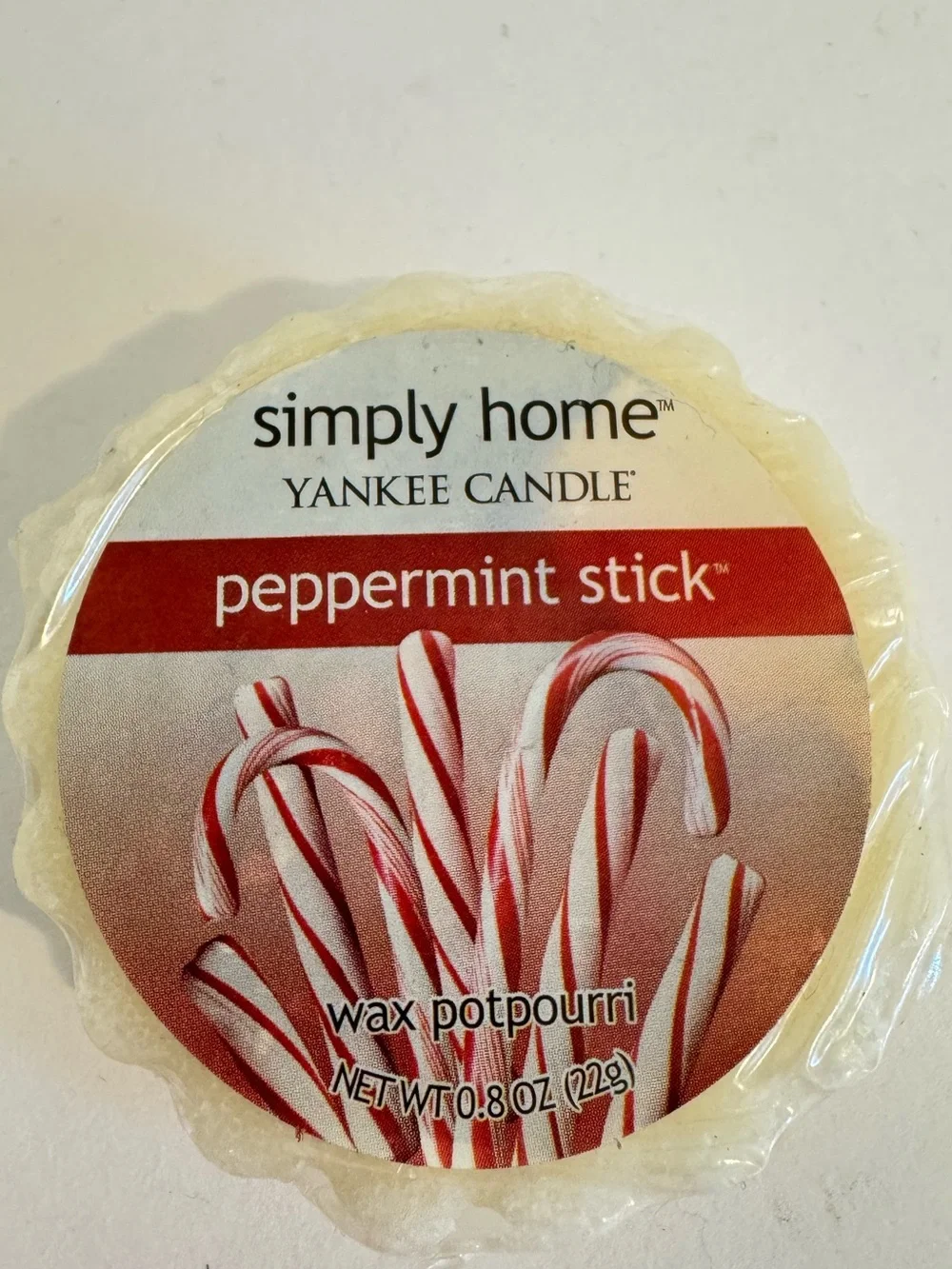 Yankee Candle Tartlet Lot of 33 Retired Christmas Wish Peppermint Stick Wax Tart